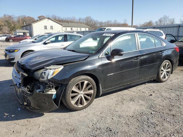 4S3BNAN67G3023281 - 2016 SUBARU LEGACY 2.5I LIMITED BLACK photo 1