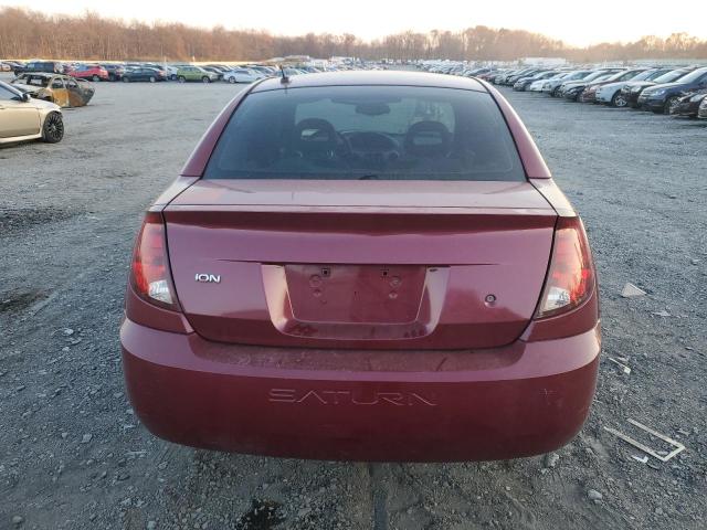 1G8AJ55F06Z100996 - 2006 SATURN ION LEVEL 2 勃艮第红 照片 6