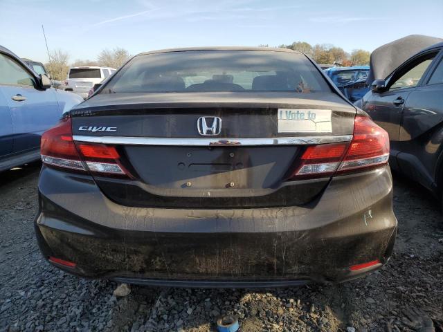 2HGFB2F50EH531741 - 2014 HONDA CIVIC LX CHARCOAL photo 6