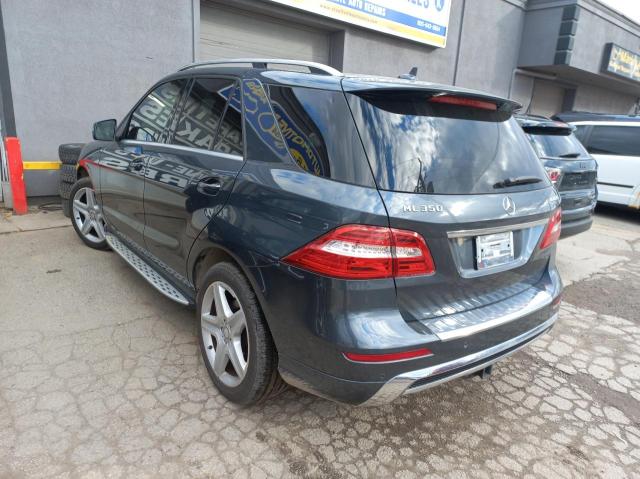 4JGDA2EB3FA554846 - 2015 MERCEDES-BENZ ML 350 BLUETEC GRAY photo 3