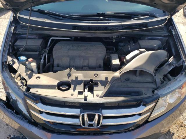 5FNRL5H45EB036553 - 2014 HONDA ODYSSEY EX GRAY photo 12