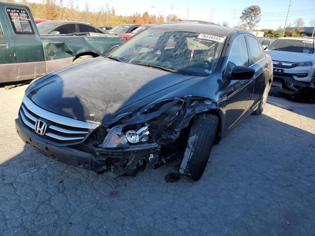 1HGCP2F60CA017249 - 2012 HONDA ACCORD SE BLACK photo 1