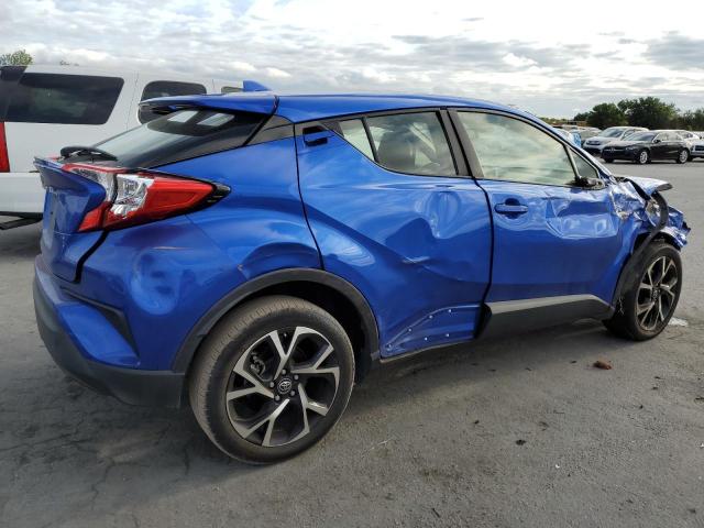 JTNKHMBXXJ1005779 - 2018 TOYOTA C-HR XLE BLUE photo 3