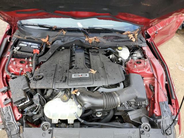 1FA6P8CF6N5138775 - 2022 FORD MUSTANG GT RED photo 11