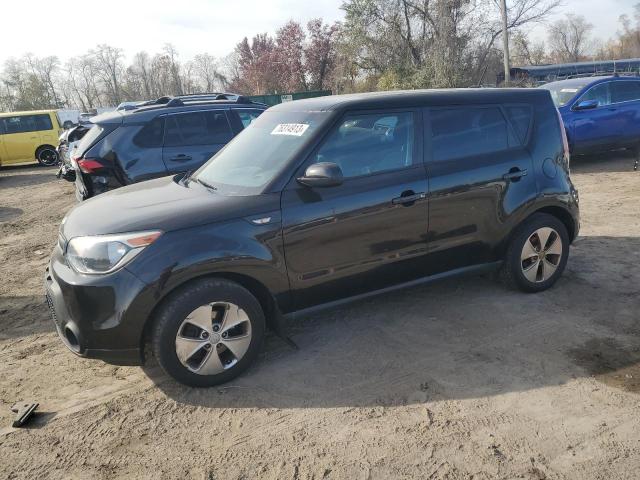 KNDJN2A20E7101880 - 2014 KIA SOUL BLACK photo 1