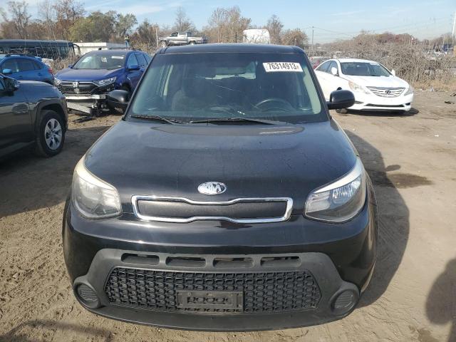 KNDJN2A20E7101880 - 2014 KIA SOUL BLACK photo 5