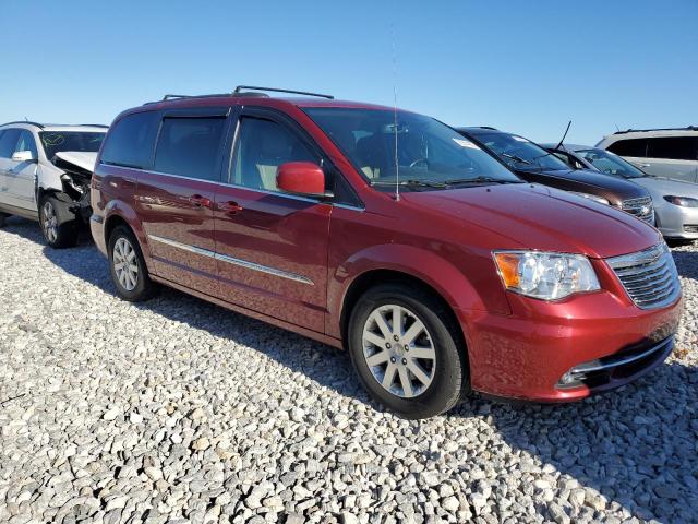 2C4RC1BG0GR187139 - 2016 CHRYSLER TOWN & COU TOURING მუქწითელი ფოტო 4