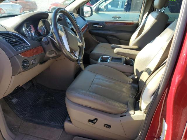 2C4RC1BG0GR187139 - 2016 CHRYSLER TOWN & COU TOURING მუქწითელი ფოტო 7