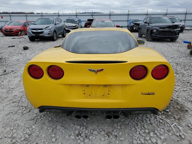 1G1YY26U665106717 - 2006 CHEVROLET CORVETTE YELLOW photo 6