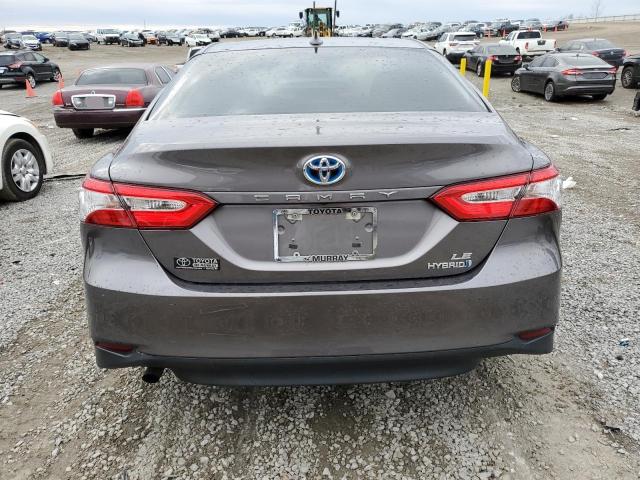 4T1C31AKXLU524047 - 2020 TOYOTA CAMRY LE CHARCOAL photo 6