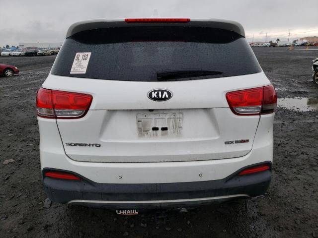 5XYPH4A14GG149294 - 2016 KIA SORENTO EX WHITE photo 6