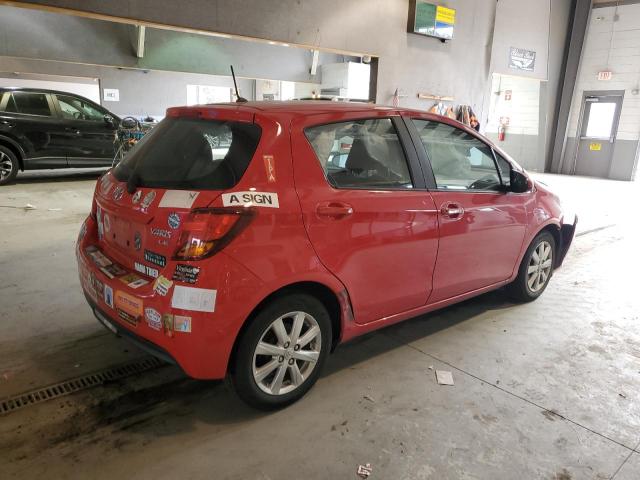 VNKKTUD32GA066430 - 2016 TOYOTA YARIS L RED photo 3