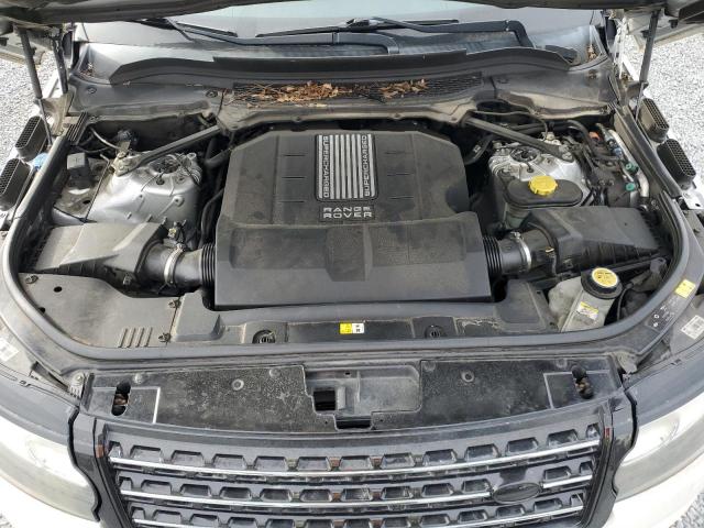 SALGS2TF2EA161299 - 2014 LAND ROVER RANGE ROVE SUPERCHARGED SILVER photo 11