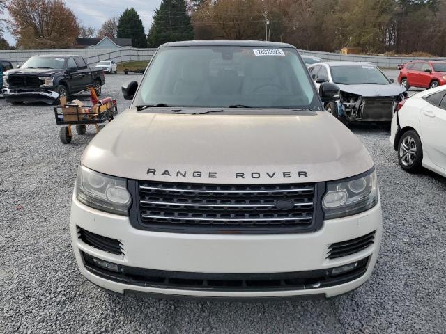 SALGS2TF2EA161299 - 2014 LAND ROVER RANGE ROVE SUPERCHARGED SILVER photo 5