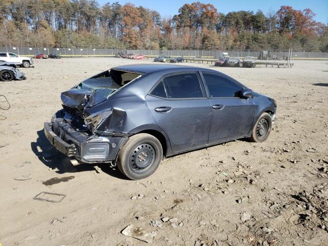 2T1BURHE7HC944414 - 2017 TOYOTA COROLLA L BLUE photo 3