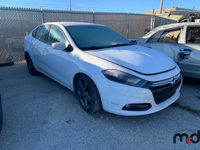 1C3CDFBH3DD327955 - 2013 DODGE DART SXT WHITE photo 4