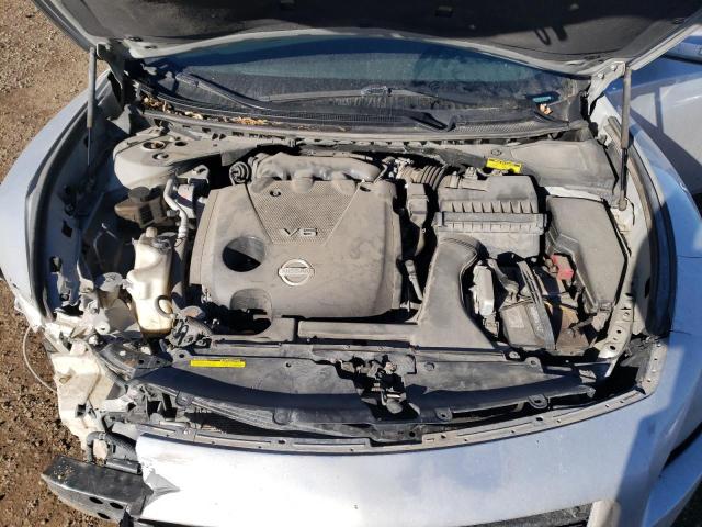 1N4AA5AP6AC815805 - 2010 NISSAN MAXIMA S SILVER photo 11