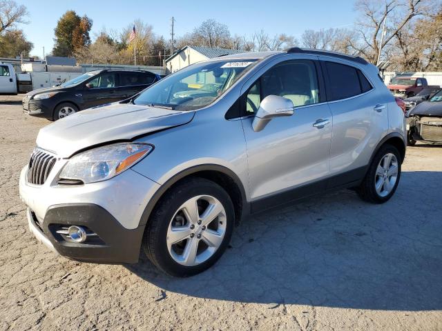 KL4CJCSB7FB057927 - 2015 BUICK ENCORE SILVER photo 1