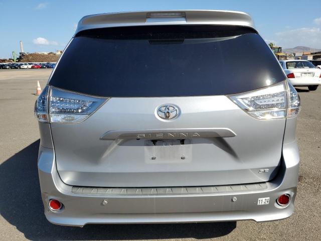 5TDXK3DC7FS664817 - 2015 TOYOTA SIENNA SPORT SILVER photo 6