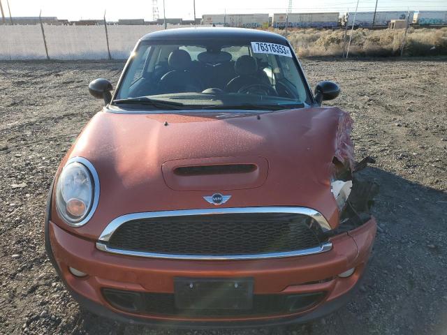 WMWSV3C55CTY18665 - 2012 MINI COOPER S ORANGE photo 5