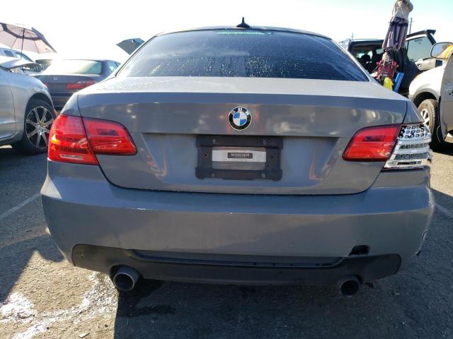 WBAKG7C53DE803556 - 2013 BMW 335 I GRAY photo 6