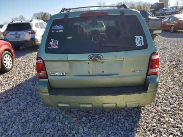 1FMCU93188KA63837 - 2008 FORD ESCAPE XLT GREEN photo 6