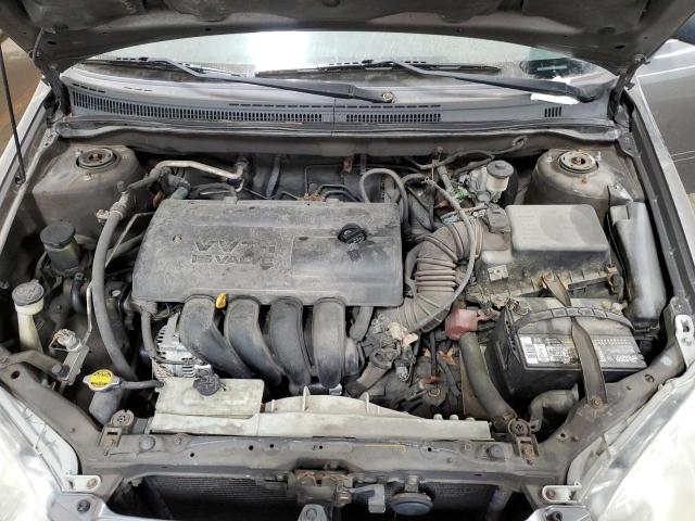 1NXBR32EX3Z158329 - 2003 TOYOTA COROLLA CE GRAY photo 11