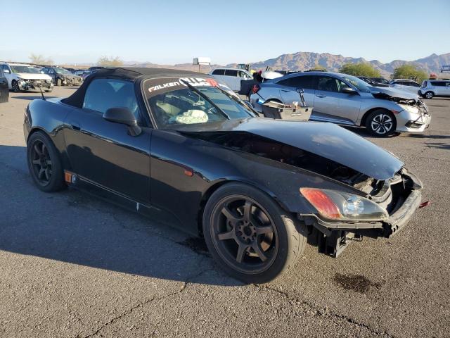 JHMAP11483T007092 - 2003 HONDA S2000 BLACK photo 4