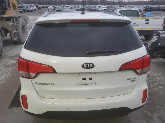 5XYKU4A78EG474795 - 2014 KIA SORENTO EX WHITE photo 6