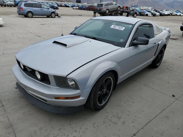 1ZVHT80N865247411 - 2006 FORD MUSTANG SILVER photo 1