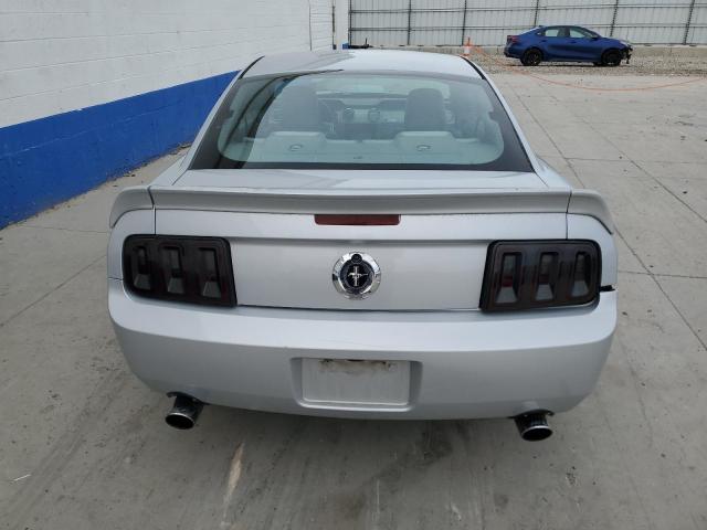 1ZVHT80N865247411 - 2006 FORD MUSTANG SILVER photo 6