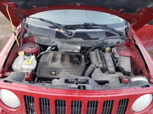 1J8FF28W97D421398 - 2007 JEEP PATRIOT SPORT RED photo 12