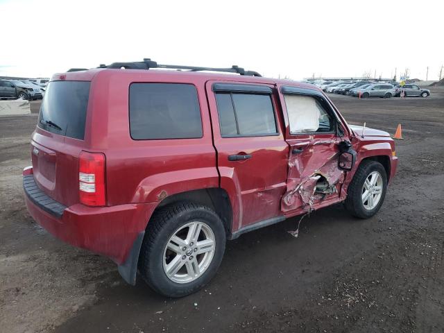 1J8FF28W97D421398 - 2007 JEEP PATRIOT SPORT RED photo 3