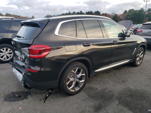 5UXTY5C07LLT37622 - 2020 BMW X3 XDRIVE30I BROWN photo 3