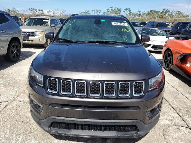 3C4NJCBB1LT246842 - 2020 JEEP COMPASS LATITUDE GRAY photo 5