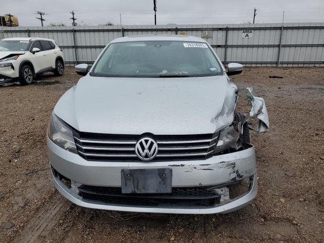 1VWBN7A32EC101152 - 2014 VOLKSWAGEN PASSAT SE SILVER photo 5