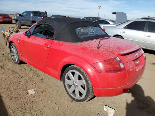 TRUUT28N631009049 - 2003 AUDI TT QUATTRO RED photo 2