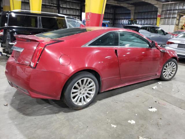 1G6DL1E32C0131097 - 2012 CADILLAC CTS PERFORMANCE COLLECTION RED photo 3