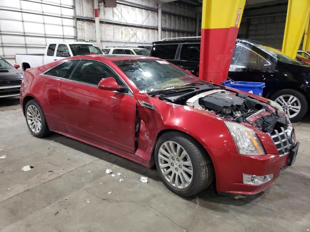 1G6DL1E32C0131097 - 2012 CADILLAC CTS PERFORMANCE COLLECTION RED photo 4