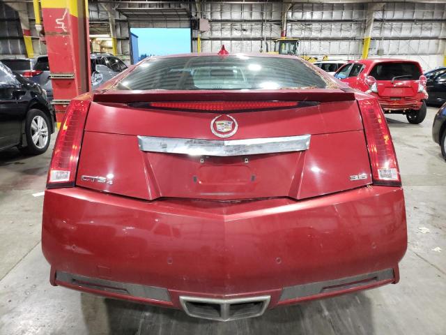 1G6DL1E32C0131097 - 2012 CADILLAC CTS PERFORMANCE COLLECTION RED photo 6