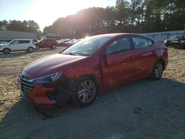 5NPD84LF7LH587189 - 2020 HYUNDAI ELANTRA SEL RED photo 1