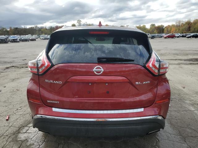 5N1AZ2MH5HN189339 - 2017 NISSAN MURANO S RED photo 6