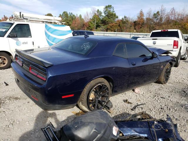 2C3CDZFJ3HH599929 - 2017 DODGE CHALLENGER R/T 392 BLUE photo 3