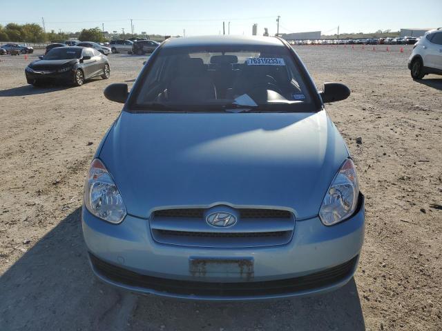 KMHCM36C18U081465 - 2008 HYUNDAI ACCENT GS BLUE photo 5