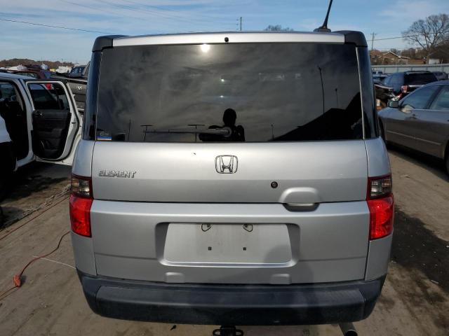 5J6YH18708L001611 - 2008 HONDA ELEMENT EX SILVER photo 6