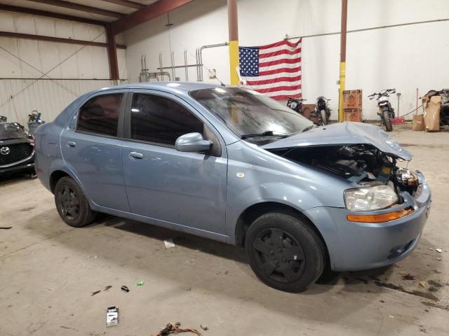 KL1TD56616B600668 - 2006 CHEVROLET AVEO BASE Mavi foto 4