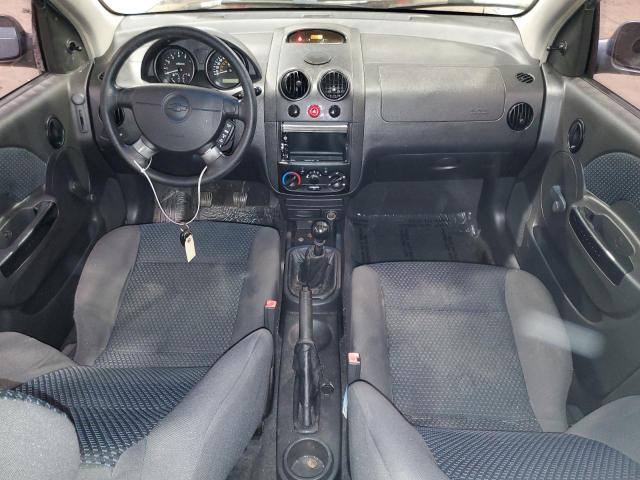 KL1TD56616B600668 - 2006 CHEVROLET AVEO BASE Mavi foto 8