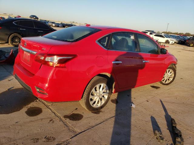 3N1AB7AP8JL640855 - 2018 NISSAN SENTRA S RED photo 3