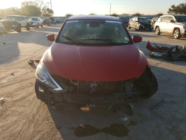 3N1AB7AP8JL640855 - 2018 NISSAN SENTRA S RED photo 5