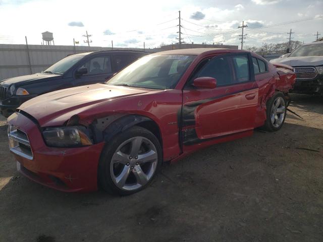 2C3CDXCT9EH159574 - 2014 DODGE CHARGER R/T RED photo 1